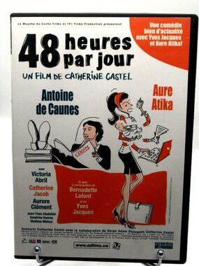 48 Heures Par Jour (DVD) Region 1 Antoine De Caunes